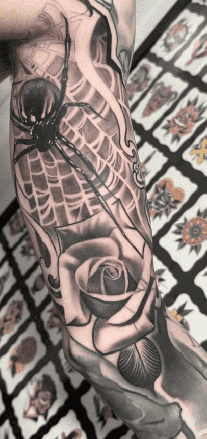 Tattoo work by Kiowa