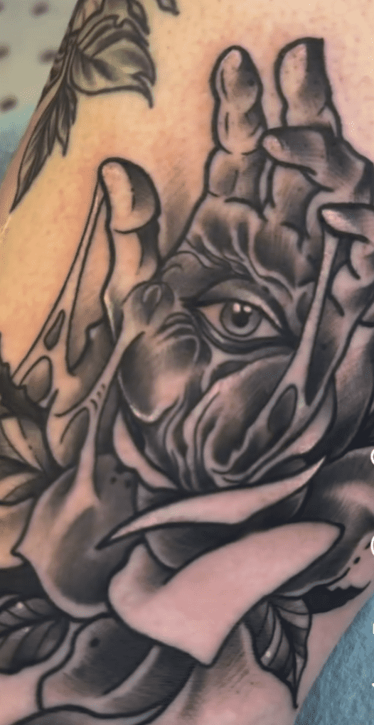Tattoo work by Merk