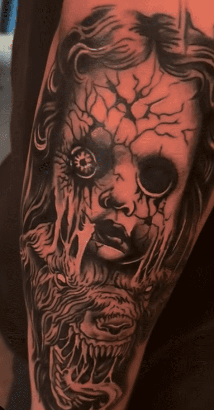Tattoo work by Merk